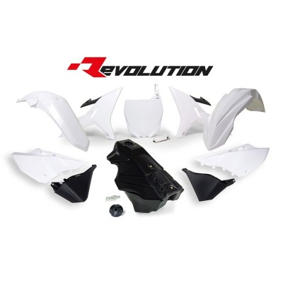Kit de plásticos RTECH REVOLUTION YAMAHA YZ 125, YZ 250, WR 250 (2002-2021)