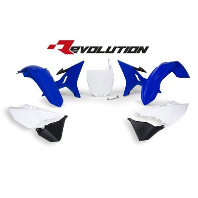 Kit de plásticos RTECH REVOLUTION YAMAHA YZ 125, YZ 250, WR 250 (2002-2021)