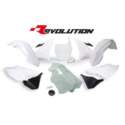 Kit de plásticos RTECH REVOLUTION YAMAHA YZ 125, YZ 250, WR 250 (2002-2021)