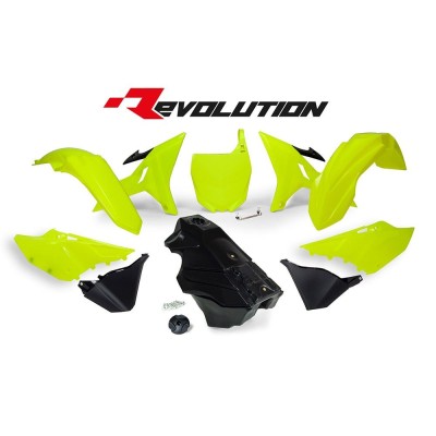 Kit de plásticos RTECH REVOLUTION YAMAHA YZ, WR 250 (2002-2019)