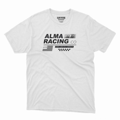 Camiseta de Manga Corta Alma Racing tejido de algodón de calidad superior