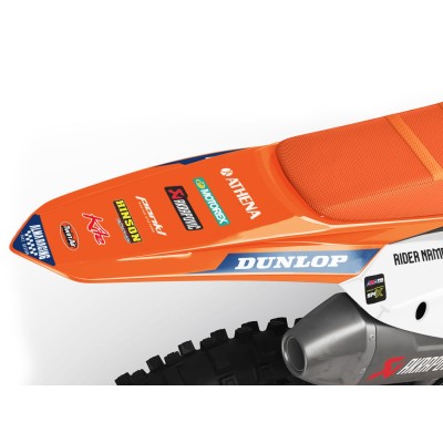 Kit adhesivos completo para KTM EXC / SXF 125 250 350 450 Mod. BluOrange