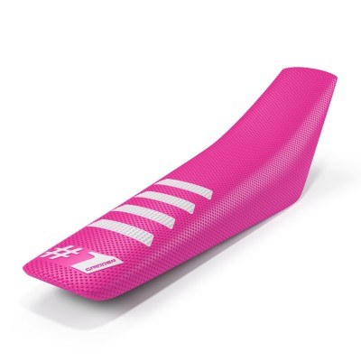 Funda Asiento OneGripper Purple/White. Edición Yamaha YZ 50 Aniversario