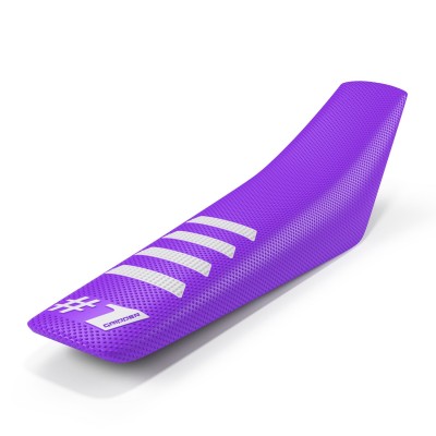 Funda Asiento OneGripper Purple/White. Edición Yamaha YZ 50 Aniversario