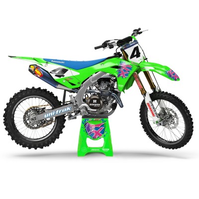Kit adhesivos completo para KAWASAKI KX KXF 125 250 450 50th Aniversario