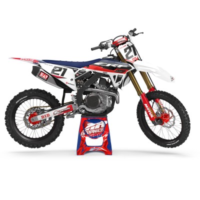 Kit Adhesivos Completo Honda CR CRF 125 250 450 – Blue Red 24