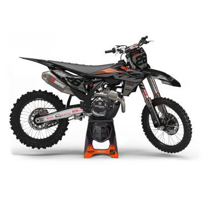 Kit adhesivos completo para KTM EXC / SXF 125 250 350 450 Mod. Nightcrawler