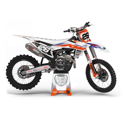 Kit adhesivos completo para KTM EXC / SXF 125 250 350 450 Mod. Nightcrawler