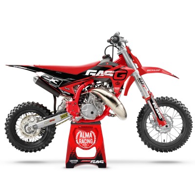 Kit adhesivos completo para GasGas MC 50 65cc . Mod. Basic Red Black '24