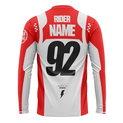 Jersey Personalizado Motocross Enduro DH Mod.: Redtech 45€/u