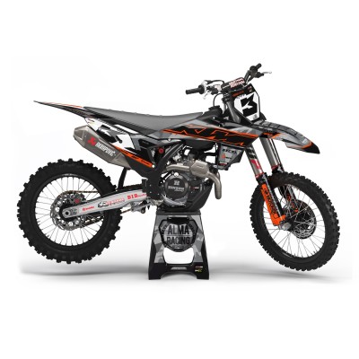 Kit adhesivos completo para KTM EXC / SXF 125 250 350 450 Mod. TriCamo
