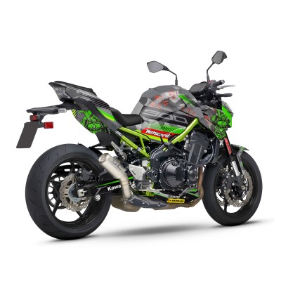 Kit Adhesivos Completo Kawasaki Z900 / Z800 Mod.: Green Samurai