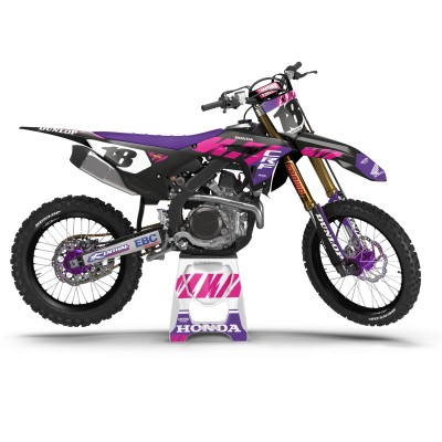 Kit Adhesivos Completo Honda CR CRF 125 250 450 – BCR Black Pink