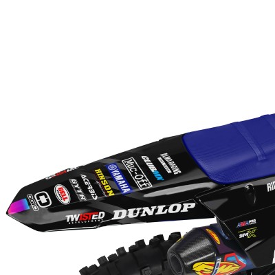 Kit adhesivos completo para YAMAHA YZ / YZF / WRF Modelo Muc Off Black