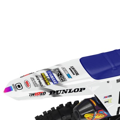 Kit adhesivos completo para YAMAHA YZ / YZF / WRF Modelo Muc Off White