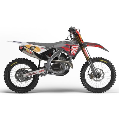 Kit Adhesivos Completo Honda – Mod.: Retro95 Grey