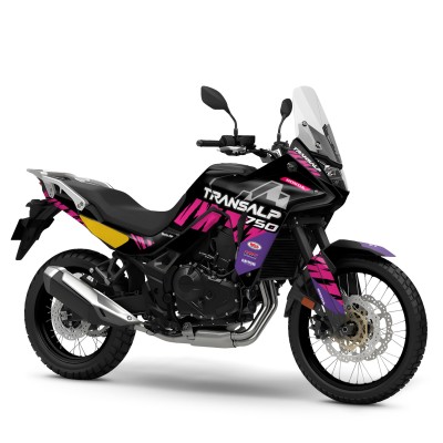 Kit Adhesivos Personalizados para Honda Transalp - Modelo intage CBR Black