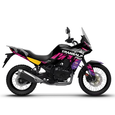 Kit Adhesivos Personalizados para Honda Transalp - Modelo intage CBR Black