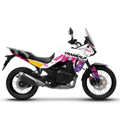 Kit Adhesivos Personalizados para Honda Transalp - Modelo intage CBR White