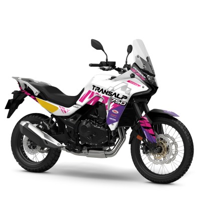 Kit Adhesivos Personalizados para Honda Transalp - Modelo intage CBR White