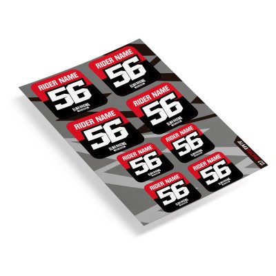 ¡Personaliza tu moto con nuestros adhesivos personalizados para bujes!