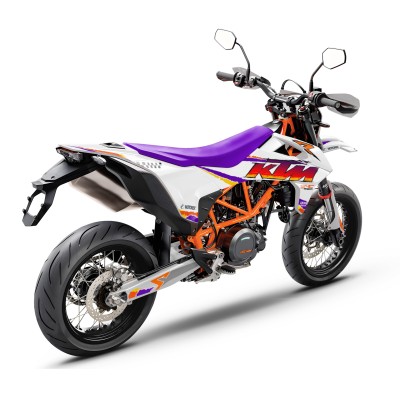 Kit Adhesivos Completo Personalizado KTM SMC 690 Modelo Vintage WH