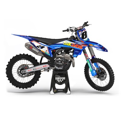 Kit adhesivos Personalizado para KTM EXC / SXF 125 250 350 450 Mod. Six Days 22