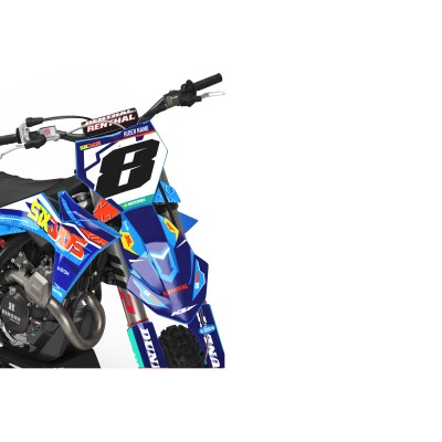 Kit adhesivos Personalizado para KTM EXC / SXF 125 250 350 450 Mod. Six Days 22