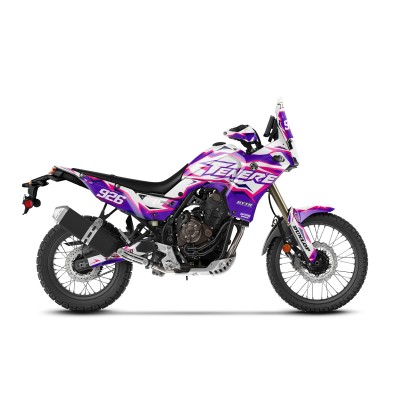 Adhesivos Personalizados Yamaha Ténéré 700 (T7)  Modelo: Blaze Anniversary