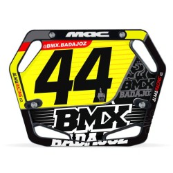 Adhesivo personalizado para Placa BMX MAC