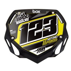 Kit de Adhesivos Race para placas porta números de BMX.