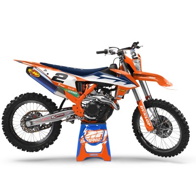 Kit adhesivos completo para KTM EXC / SXF 125 250 350 450 Mod. Serial3
