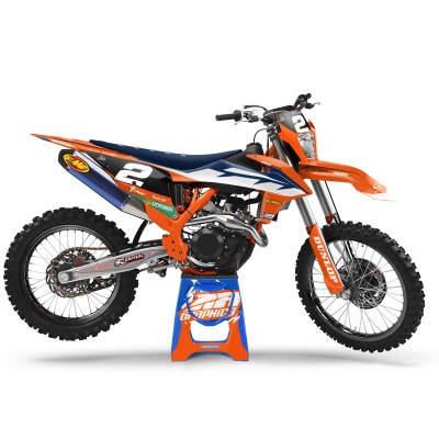 Kit adhesivos completo para KTM EXC / SXF 125 250 350 450 Mod. Serial3