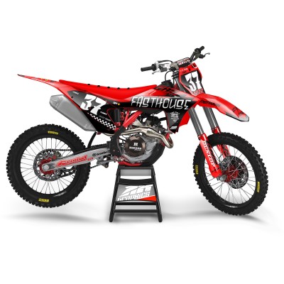 Kit adhesivos completo para Gas Gas EC MC 125 250 350 450. Mod. Fast `22
