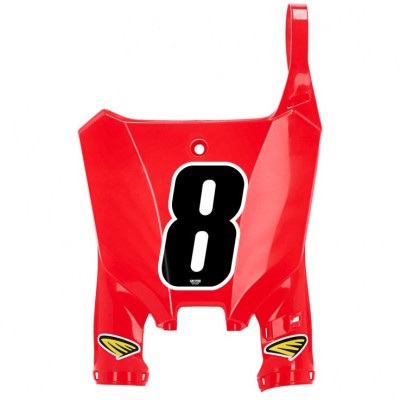 Kit de 3 números sueltos para placa portanúmeros delantero y trasero.