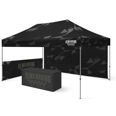 Carpa competición de 3x6m Totalmente Personalizada e impermeable.