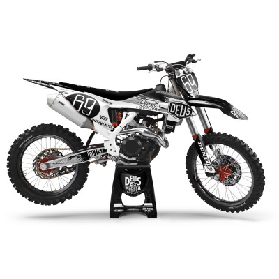 Kit adhesivos completo para KTM EXC / SXF 125 250 350 450 Mod. Deus Ex Black