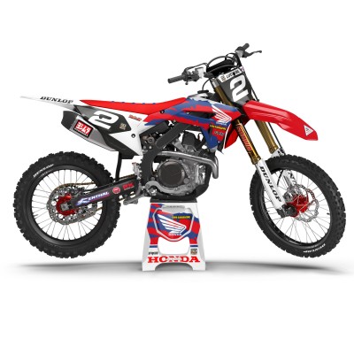 Kit Adhesivos Completo para Honda CR CRF 125 250 450 – Mod. Retro MXON 94