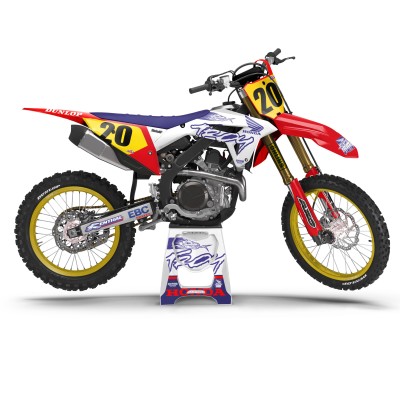 Kit Adhesivos Completo para Honda CR CRF 125 250 450 – Mod. Troy ´95