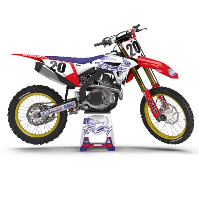 Kit Adhesivos Completo para Honda CR CRF 125 250 450 – Mod. Troy ´95