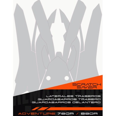Kit protección de adhesivos para KTM Adventure 790 / 890 R Rally