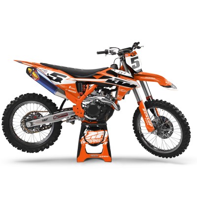 Kit adhesivos completo para KTM EXC / SXF 125 250 350 450 Mod. Serial 4