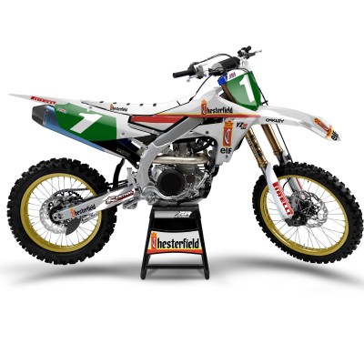 Kit adhesivos completo para YAMAHA YZ / YZF / WRF Réplica Chesterfield