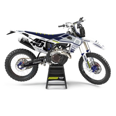 Adhesivos para HUSQVARNA TE TC FE FC 125 250 300 350 450 Mod. GreyBlue