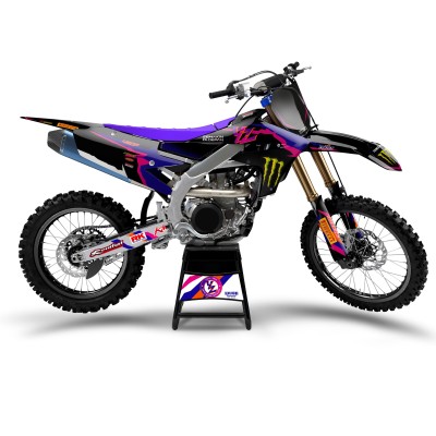Kit adhesivos completo para YAMAHA YZ / YZF / WRF 50th Anniversary Black Series