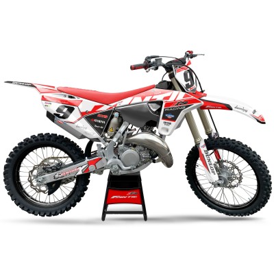 Kit adhesivos completo para FANTIC XE XX 125 250 450 Mod.: Racing Red