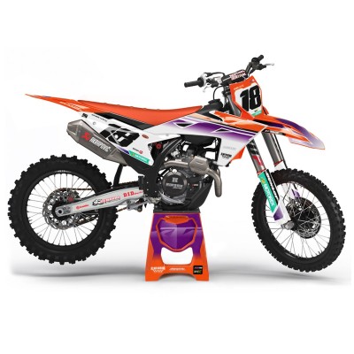Kit adhesivos completo para KTM EXC / SXF 125 250 350 450 Mod. Serial 24