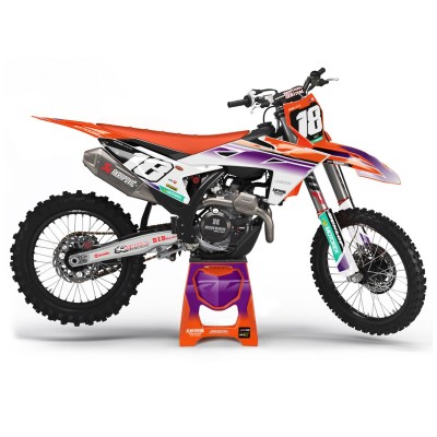 Kit adhesivos completo para KTM EXC / SXF 125 250 350 450 Mod. Serial 24