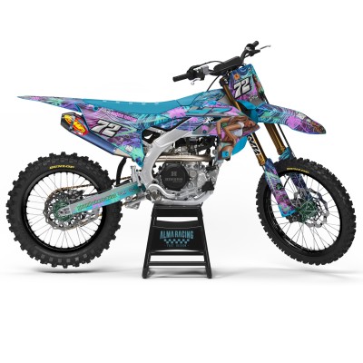 Kit adhesivos completo para YAMAHA YZ / YZF / WRF Mod.: GTA Waves