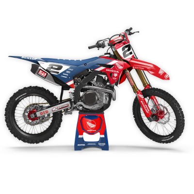 Kit Adhesivos Completo Honda CR CRF 125 250 450 Mod: Apalaches